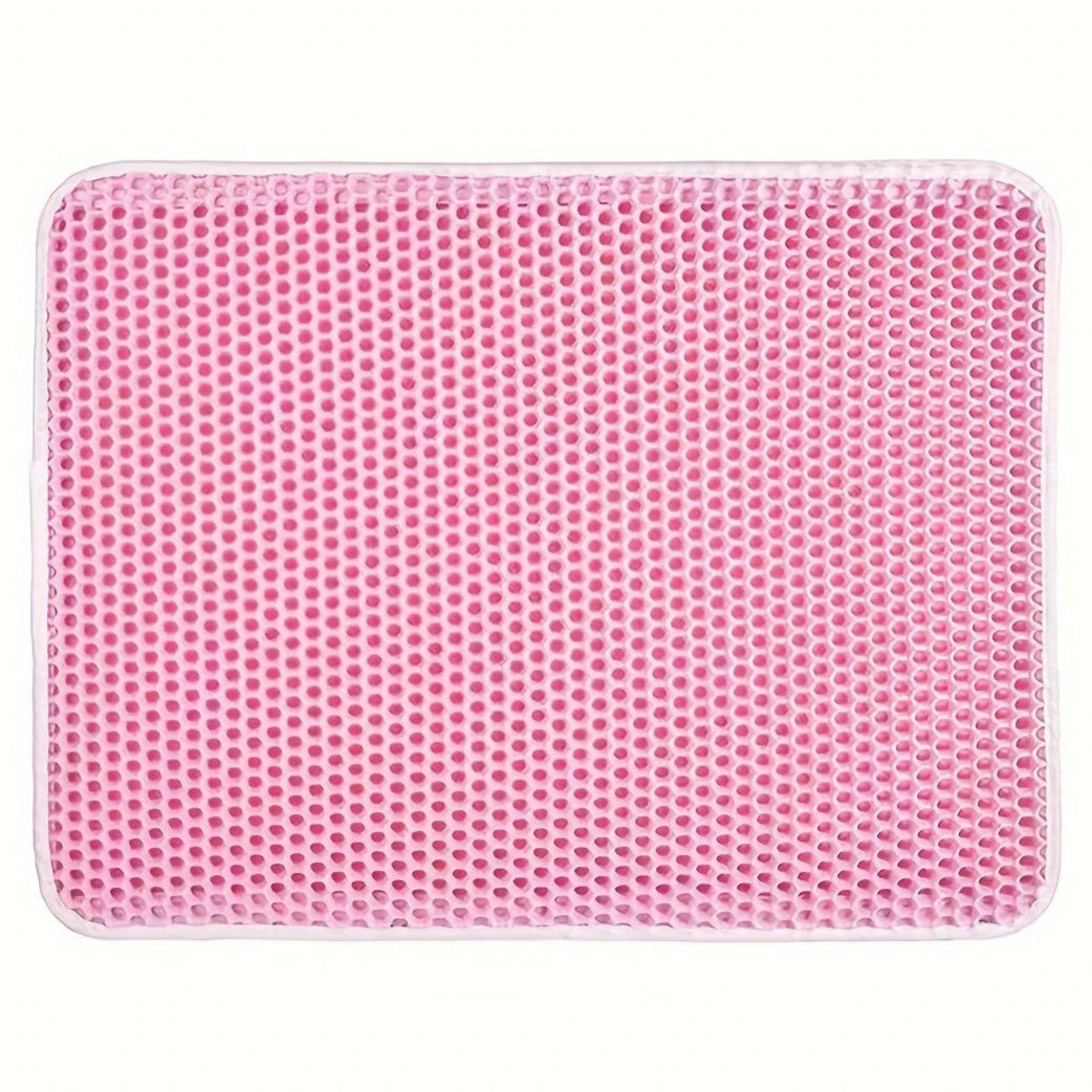 Easy Clean Cat Litter Mat with Waterproof Layer