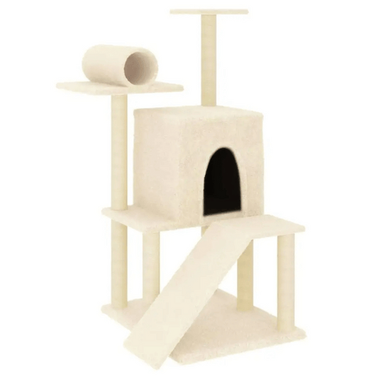 Cozy Cat Tower with Bed, Perches & Scratch Pads - LifyPet