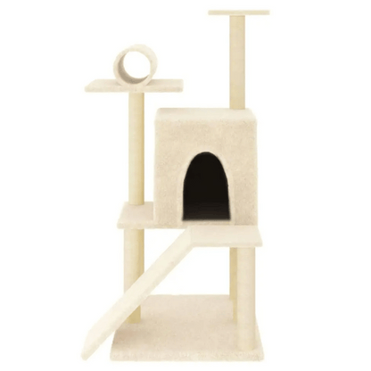 Cozy Cat Tower with Bed, Perches & Scratch Pads