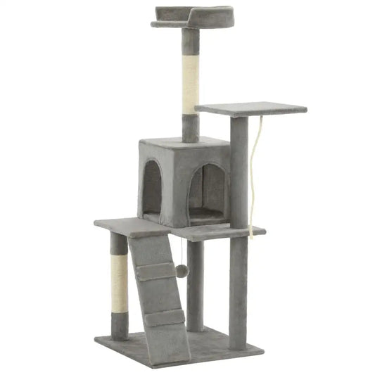 Cozy Cat Climbing Tower with Hideaway & Ladder - LifyPet