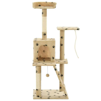 Cozy Cat Tower with Hideaway & Multiple Perches