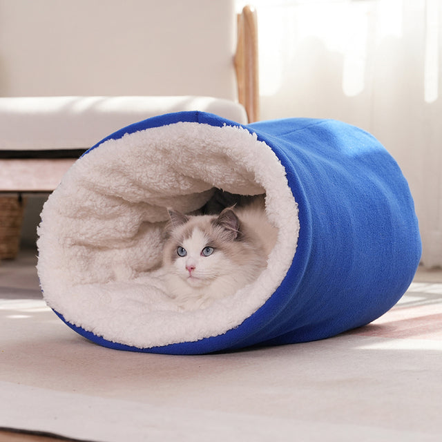 Cozy Plush Kitty Sleeping Bag