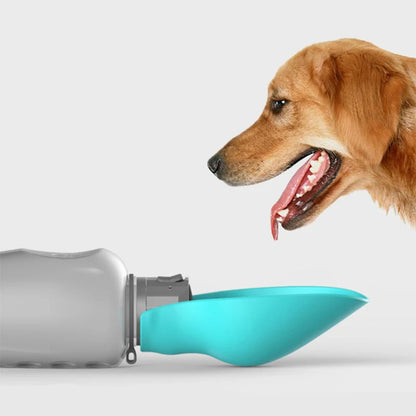 Compact Pet Water Bottle for Spill-Proof Travel