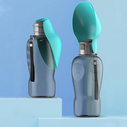 Compact Pet Water Bottle for Spill-Proof Travel