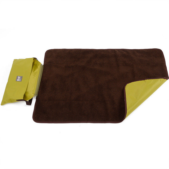 Waterproof Folding Pet Travel Mat Bag