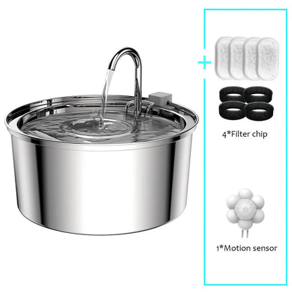 Silent Auto Cat Water Dispenser with Motion Sensor