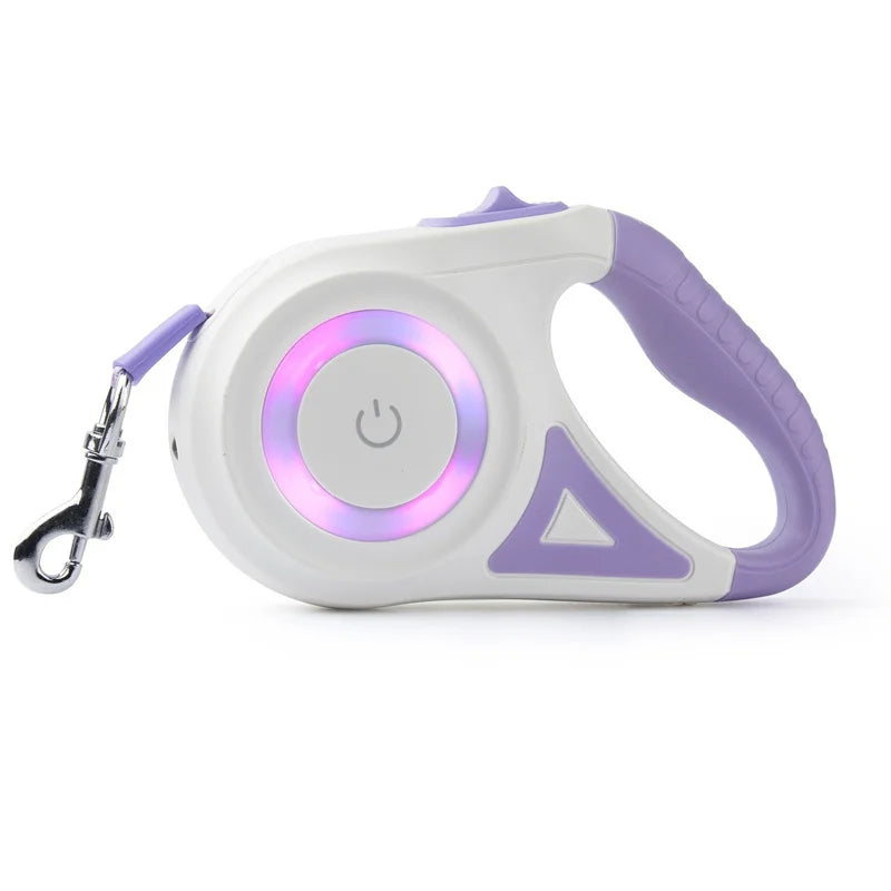 Long Adjustable Pet Leash with Torch & Comfort Grip - LifyPet