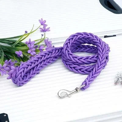 Tough Long-Lasting Braided Dog Leash
