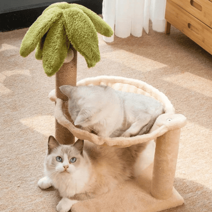 Cozy Cat Tree Scratcher & Bed