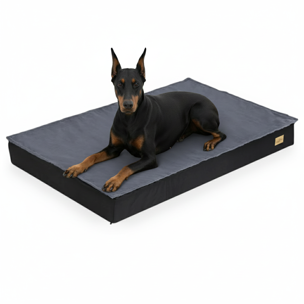 Large Plush Orthopedic Dog Bed Mattress with Comfort Cover - LifyPet