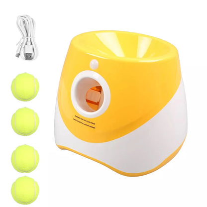 Dog Automatic Ball Launcher - Interactive Fetch Game with 3 Range Modes