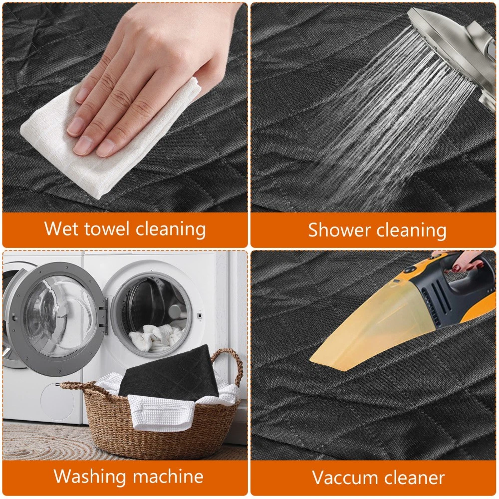 600D Car Rear Back Seat Cover Pet Dog Protector Mat Non-slip Waterproof Cushion