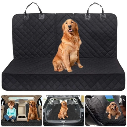600D Car Rear Back Seat Cover Pet Dog Protector Mat Non-slip Waterproof Cushion