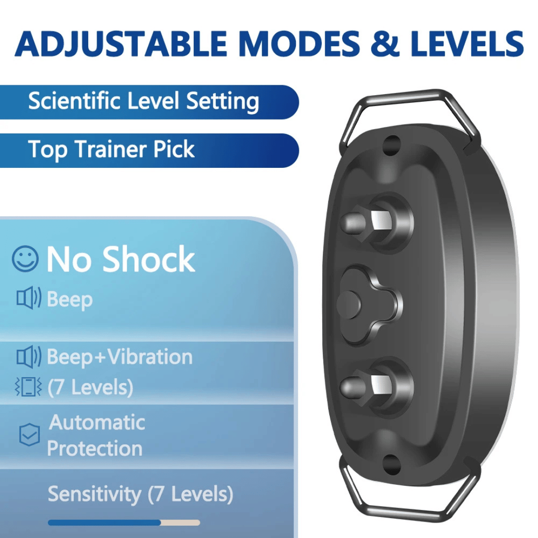 Effective No Bark Dog Collar with Auto Correction Control