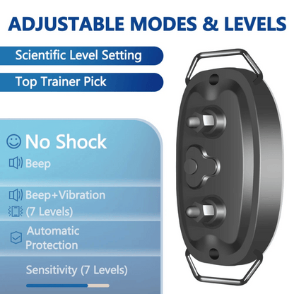 Effective No Bark Dog Collar with Auto Correction Control
