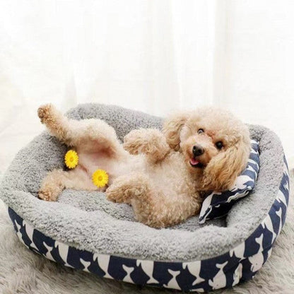Comfy Pet Bed Pillow for Cats and Small Dogs