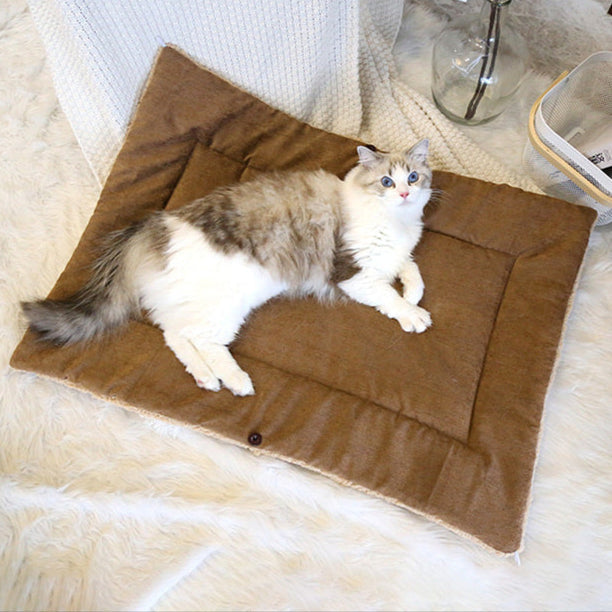 Cozy Collapsible Pet Bed Mat