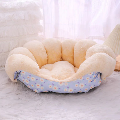 Cozy Fleece Kitty Bed House