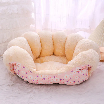 Cozy Fleece Kitty Bed House