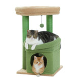 Cozy Plush Kitty Tower with Padded Perches & Scratcher