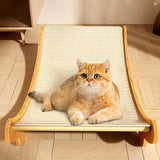 Durable Wood Cat Scratcher Bed