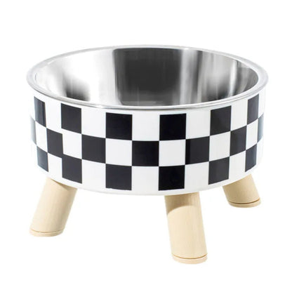 Easy Clean Elevated Dog Food Bowl with Non Slip Base