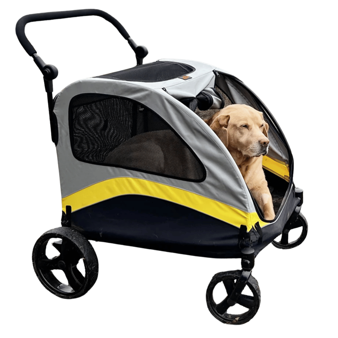 Folding Pet Stroller for Big and Small Dogs