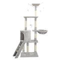 Cozy Cat Tower with Ladder and Hideaways