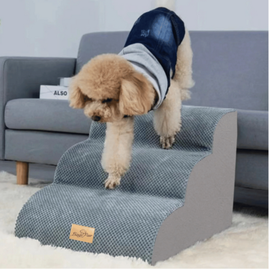 Comfortable Pet Stairs for Beds with Removable Cover - LifyPet