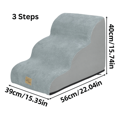 Comfortable Pet Stairs for Beds with Removable Cover