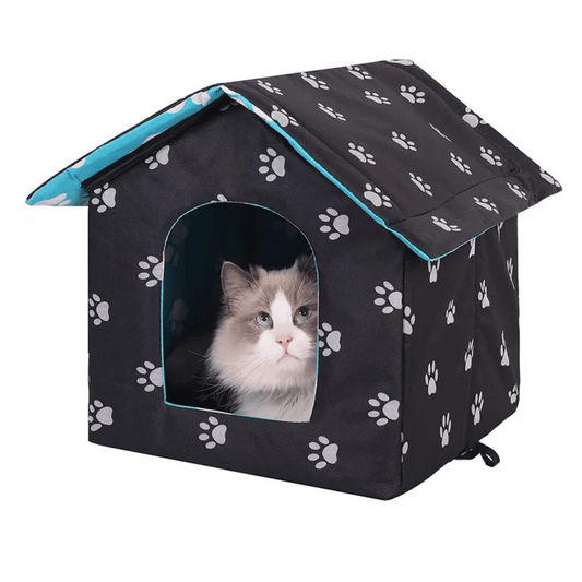 Waterproof Insulated Outdoor Kitty Shelter - LifyPet