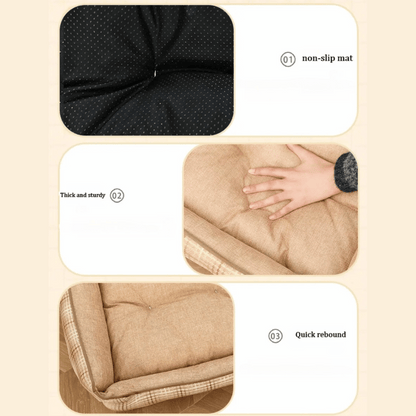 Plush Orthopedic Pet Bed for Small Pets