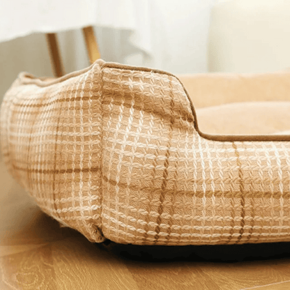 Plush Orthopedic Pet Bed for Small Pets