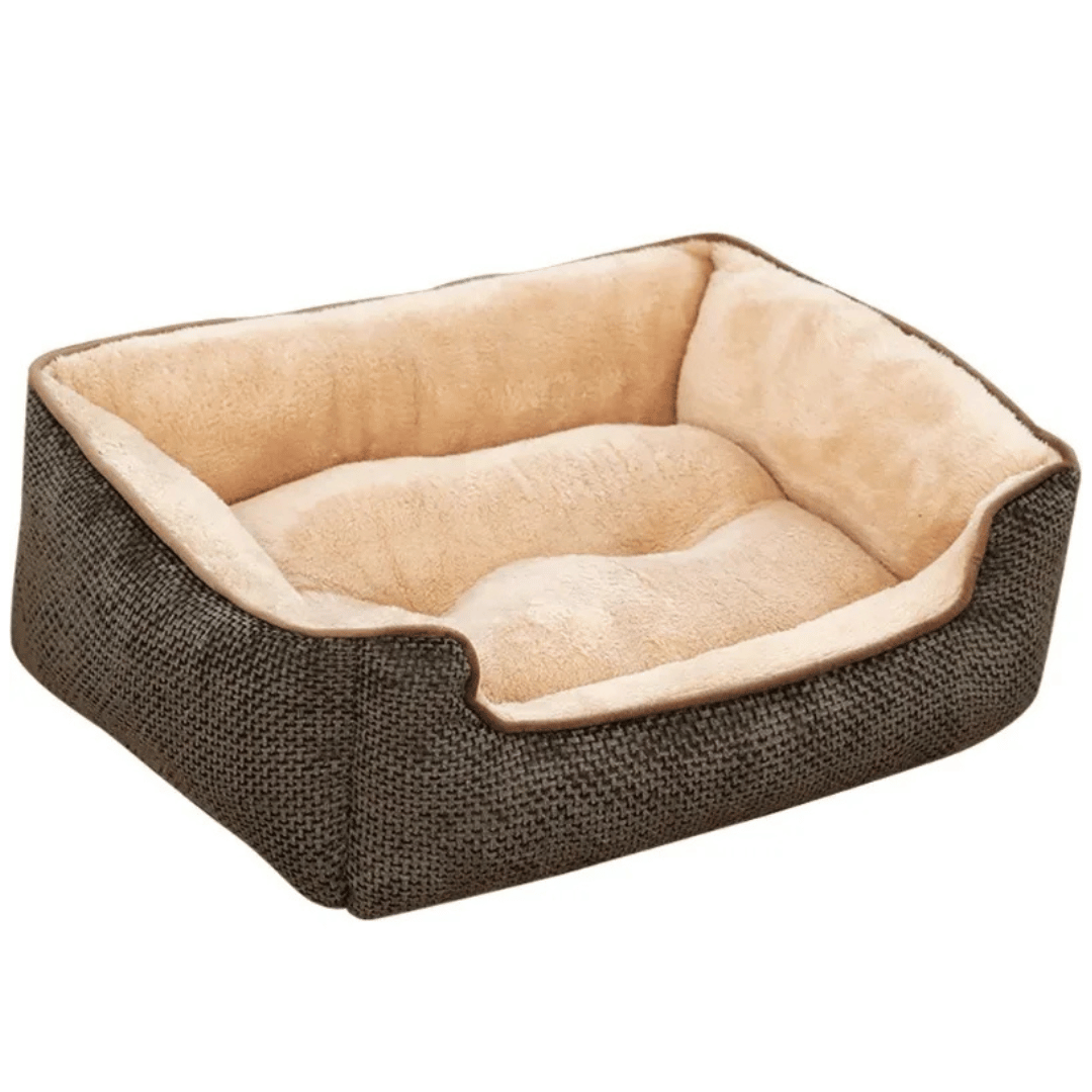 Plush Orthopedic Pet Bed for Small Pets