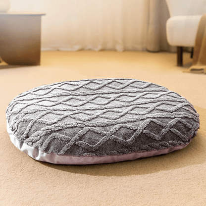 Plush Aran Knit Pet Pillow