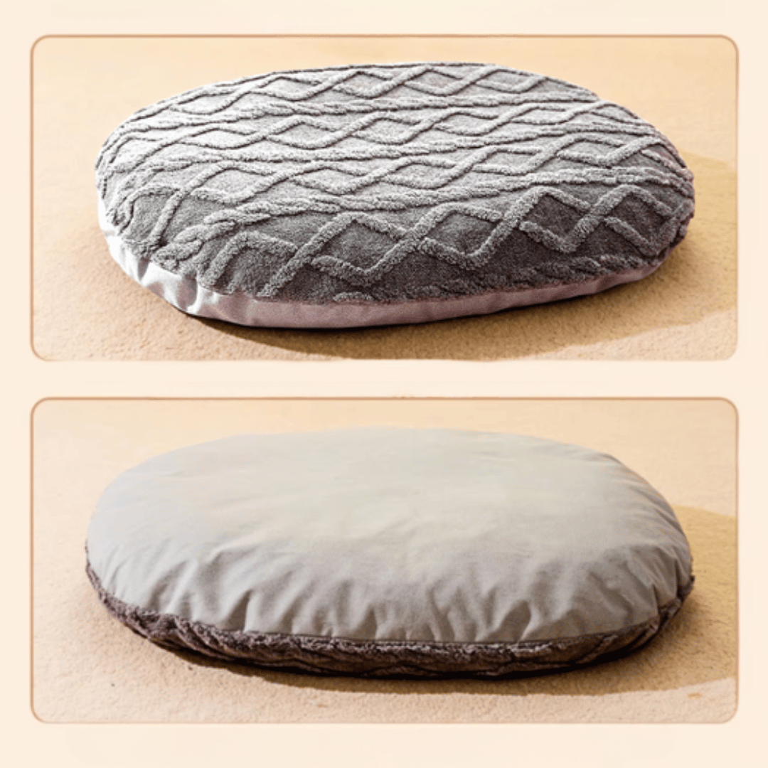 Plush Aran Knit Pet Pillow