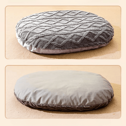 Plush Aran Knit Pet Pillow