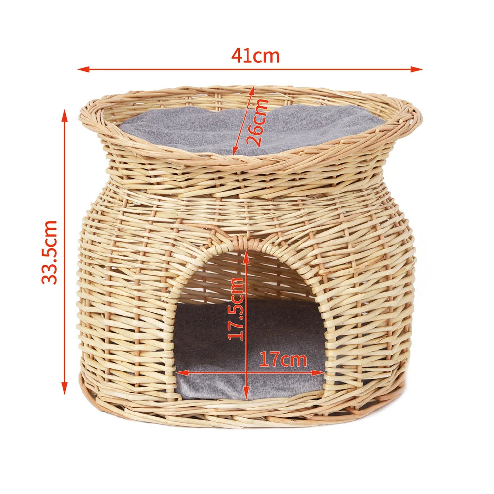 Natural Pet Woven Bed Basket