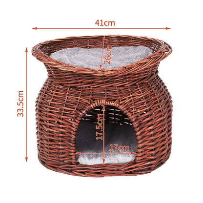 Natural Pet Woven Bed Basket