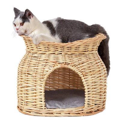 Natural Pet Woven Bed Basket