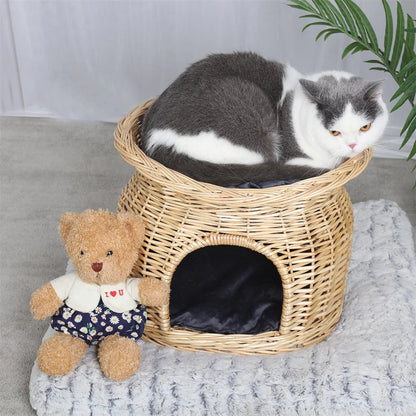 Natural Pet Woven Bed Basket