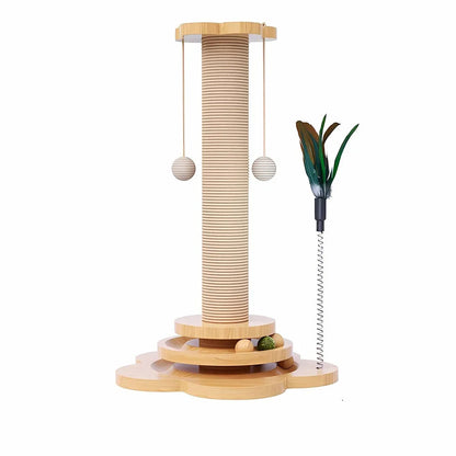 Pet Friendly Cat Tower Scratcher Post