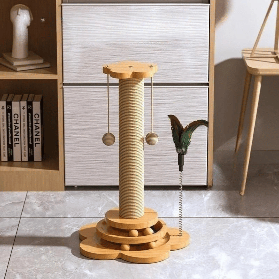 Pet Friendly Cat Tower Scratcher Post