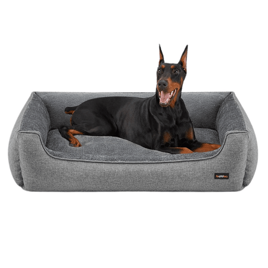Large Orthopedic Bolster Dog Bed with High Sides - LifyPet