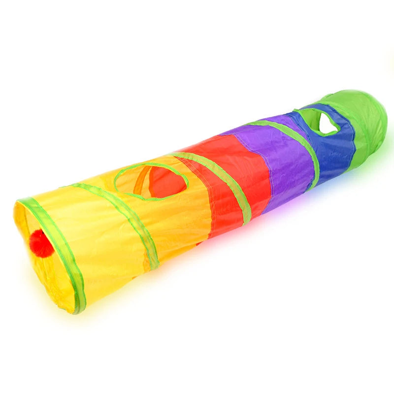 Portable Cat Play Tunnel Collapsible Fun Tube - LifyPet