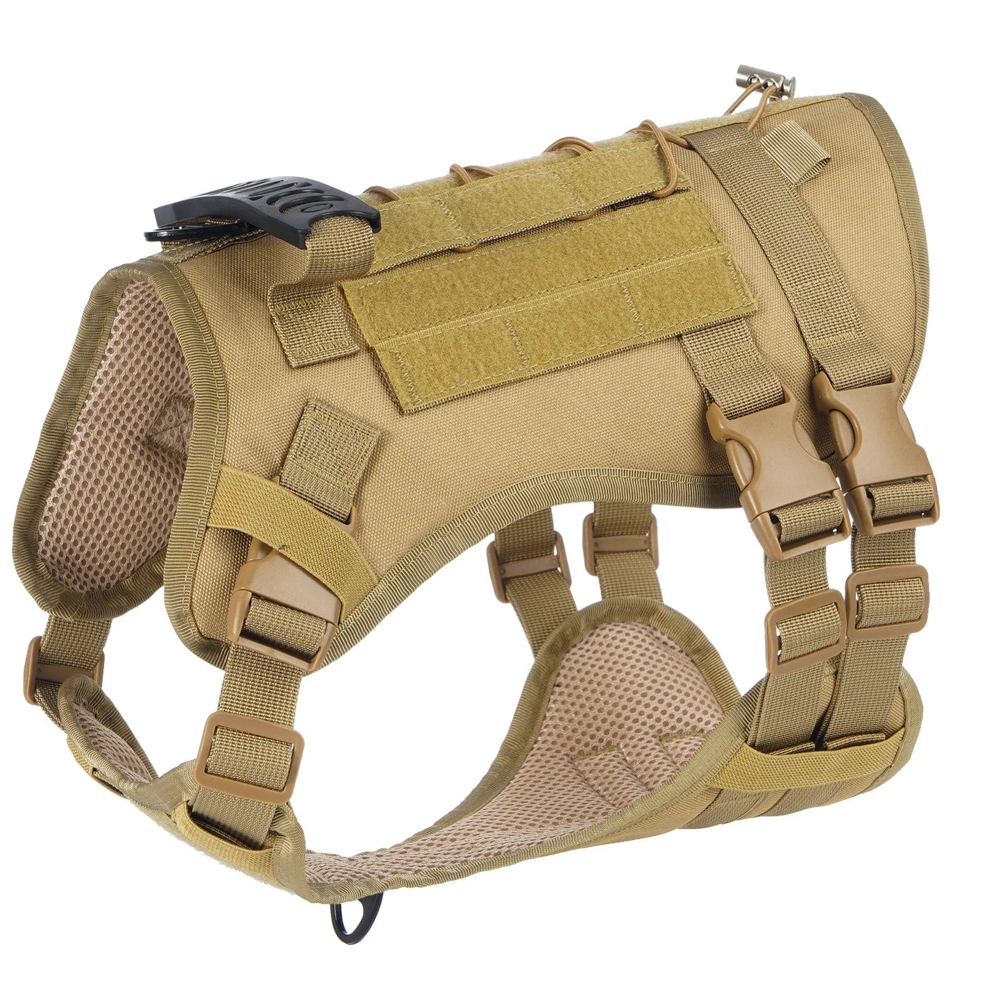 Durable Heavy-Duty Dog Vest with Handle for Large Breeds